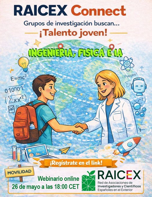 Cartel del webinario RaicexConnect 26 de mayo 2026 Twitter/X